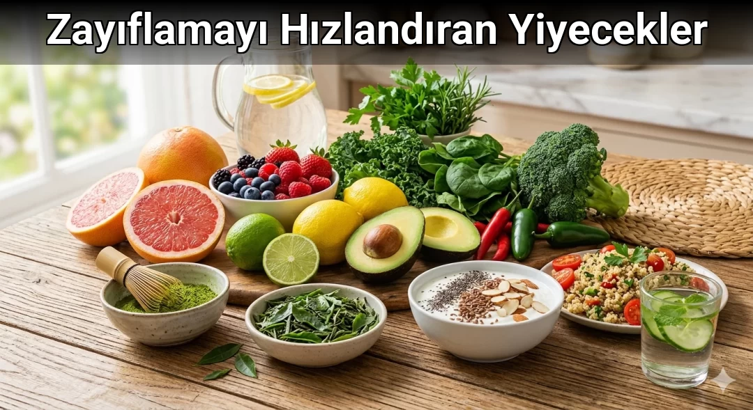 Zayıflamayı Hızlandıran Yiyecekler 